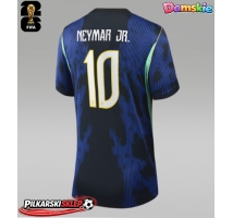 Brazylia Neymar Jr #10 Koszulka Wyjazdowa damskie MŚ 2026 Krótki Rękaw